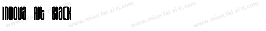 Innova Alt Black字体转换